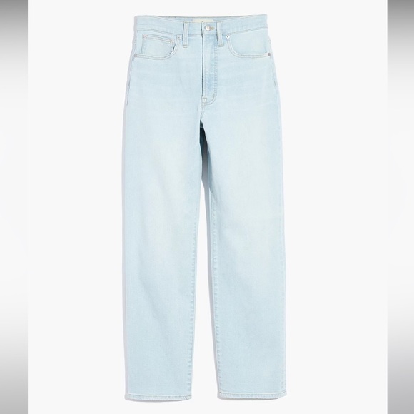 Madewell The Perfect Vintage Straight Jean in Mosedale Wash - Picture 2 of 12